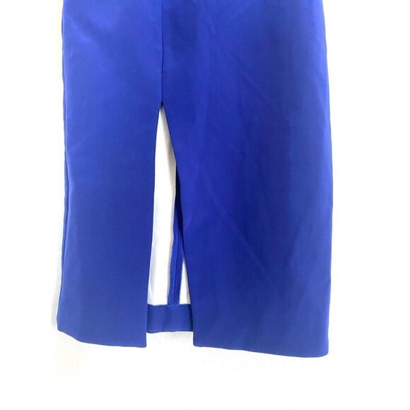 NICHOLAS Blue Midi Dress with Elegant Silhouette - Picture 16 of 16